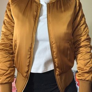 Satin Bomber jacket